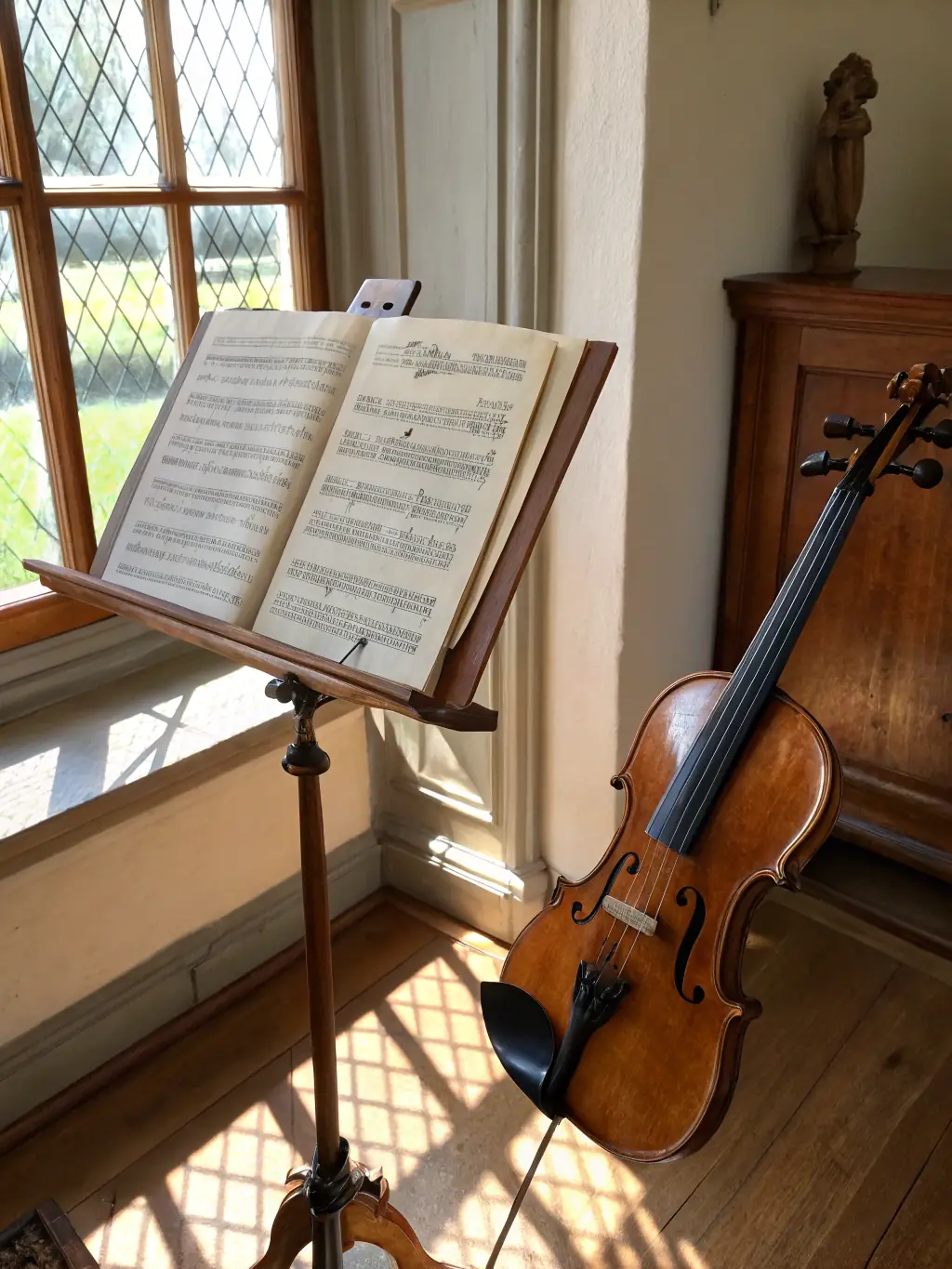 A close-up shot of sheet music from a specialized publication, highlighting the organization's commitment to preserving cultural heritage.